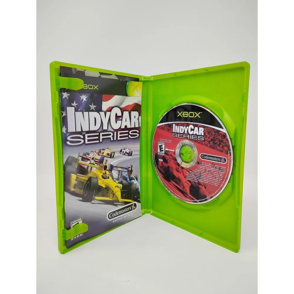 IndyCar Series Xbox 2003 Codemasters Racing Sim Game Complete Disc Case Manual
